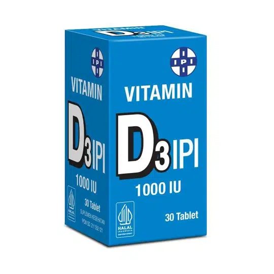 IPI Vitamin D3 1000 IU Tablet